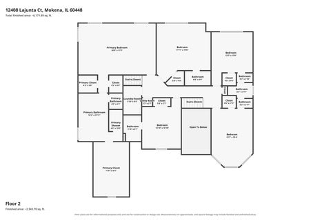 Tiny photo for 12408 Lajunta Court, Mokena, IL 60448 (MLS # 12764113)