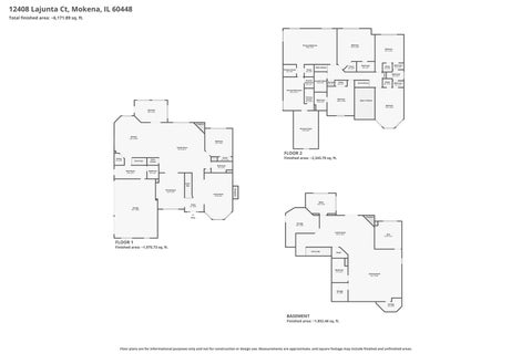 Tiny photo for 12408 Lajunta Court, Mokena, IL 60448 (MLS # 12764113)