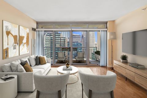 Tiny photo for 125 S JEFFERSON Street #2806, Chicago, IL 60661 (MLS # 12486070)