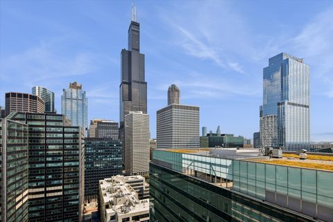 Tiny photo for 125 S JEFFERSON Street #2806, Chicago, IL 60661 (MLS # 12486070)