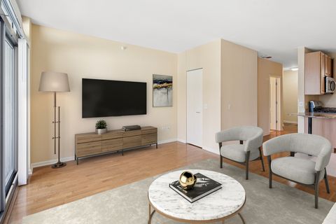 Tiny photo for 125 S JEFFERSON Street #2806, Chicago, IL 60661 (MLS # 12486070)