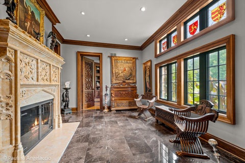Tiny photo for 10 Goose Lake Drive, Barrington Hills, IL 60010 (MLS # 12791144)