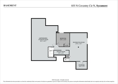Tiny photo for 855 Coventry Circle N, Sycamore, IL 60178 (MLS # 12662509)