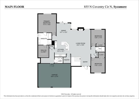 Tiny photo for 855 Coventry Circle N, Sycamore, IL 60178 (MLS # 12662509)