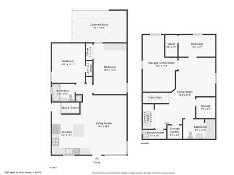 Tiny photo for 2535 West Street, River Grove, IL 60171 (MLS # 12571783)