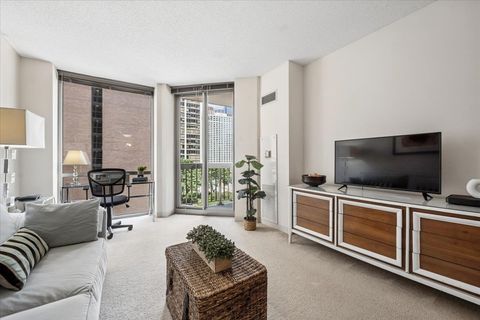 Tiny photo for 222 N Columbus Drive #508, Chicago, IL 60601 (MLS # 12590335)