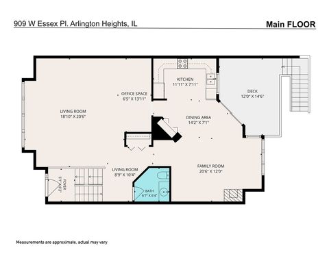 Tiny photo for 909 W Essex Place, Arlington Heights, IL 60004 (MLS # 12703738)