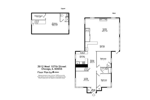 Tiny photo for 3912 W 107th Street, Chicago, IL 60655 (MLS # 12667130)