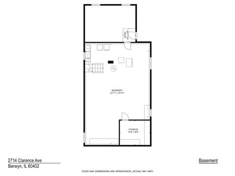 Tiny photo for 2714 Clarence Avenue, Berwyn, IL 60402 (MLS # 12586938)