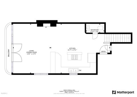 Tiny photo for 2451 W Cortland Street #3, Chicago, IL 60647 (MLS # 12440345)