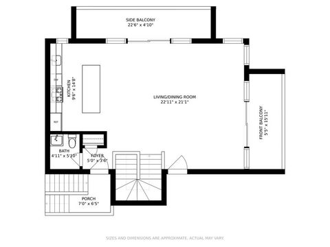 Tiny photo for 2208 N Oakley Avenue #1N, Chicago, IL 60647 (MLS # 12480585)