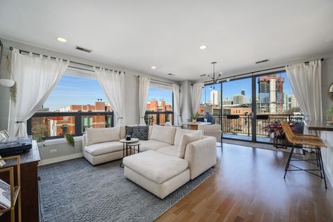 Tiny photo for 859 W Erie Street #501, Chicago, IL 60642 (MLS # 12607057)