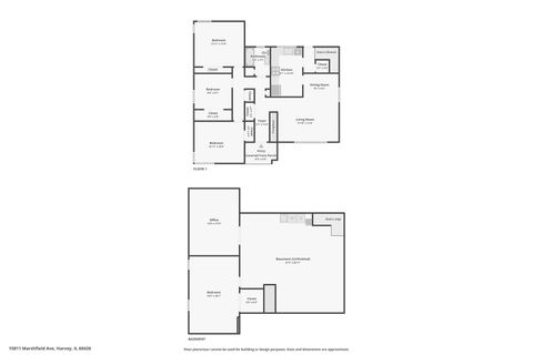 Tiny photo for 15811 S Marshfield Avenue, Harvey, IL 60426 (MLS # 12615618)