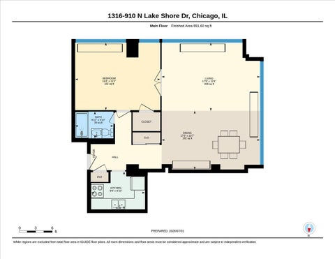 Tiny photo for 910 N LAKE SHORE Drive #1316, Chicago, IL 60611 (MLS # 12769464)