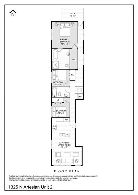 Tiny photo for 1325 N Artesian Avenue #2, Chicago, IL 60622 (MLS # 12500891)