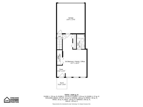 Tiny photo for 834 W Village Court, Chicago, IL 60608 (MLS # 12521902)