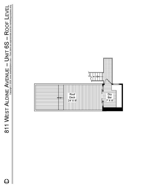 Tiny photo for 811 W Aldine Avenue #6S, Chicago, IL 60657 (MLS # 12736042)