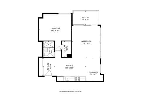 Tiny photo for 1355 N Sandburg Terrace #1809, Chicago, IL 60610 (MLS # 12722715)