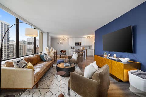 Tiny photo for 1355 N Sandburg Terrace #1809, Chicago, IL 60610 (MLS # 12722715)