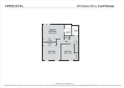 Tiny photo for 450 Hunter Drive, Carol Stream, IL 60188 (MLS # 12588937)
