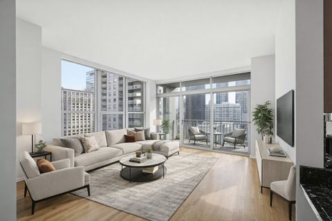 Tiny photo for 600 N Dearborn Street #1812, Chicago, IL 60654 (MLS # 12571957)