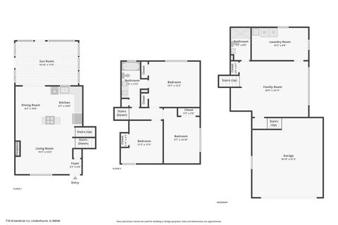 Tiny photo for 710 Greenbriar Lane, Lindenhurst, IL 60046 (MLS # 12437518)