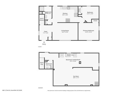 Tiny photo for 4661 S 72nd Street, Milwaukee, WI 53220 (MLS # 12507792)