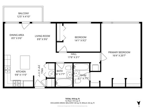 Tiny photo for 2501 W Bryn Mawr Avenue #305, Chicago, IL 60659 (MLS # 12621369)