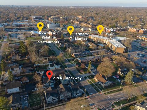 Tiny photo for 219 N Brockway Street, Palatine, IL 60067 (MLS # 12612230)
