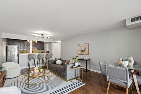 Tiny photo for 200 N Dearborn Street #1007, Chicago, IL 60601 (MLS # 12420978)
