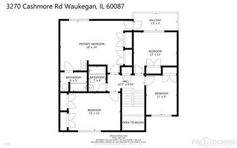 Tiny photo for 3270 Cashmore Road, Waukegan, IL 60087 (MLS # 12475854)