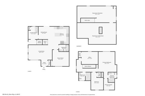 Tiny photo for 383 Elm Street, Glen Ellyn, IL 60137 (MLS # 12717649)