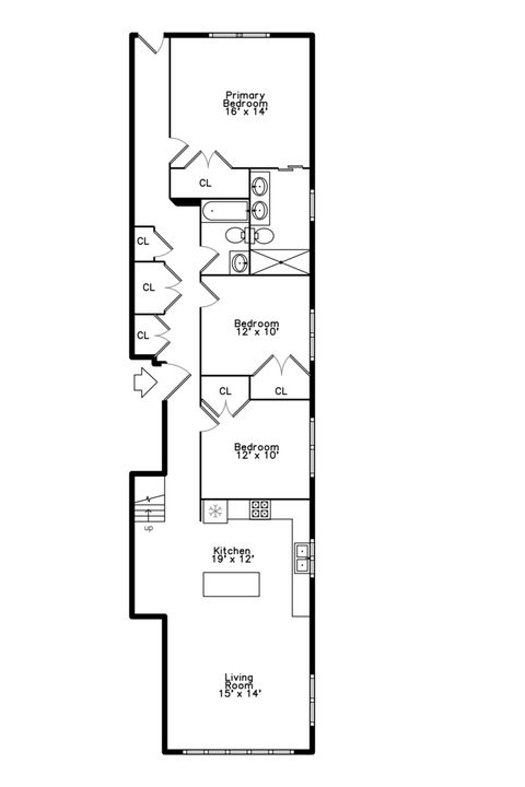Tiny photo for 2018 S Loomis Street #3, Chicago, IL 60608 (MLS # 12527892)
