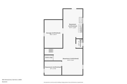 Tiny photo for 608 S Elmwood Avenue, Oak Park, IL 60304 (MLS # 12559094)