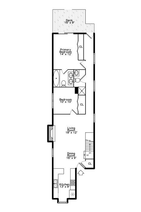 Tiny photo for 1413 N Bosworth Avenue #1, Chicago, IL 60642 (MLS # 12526399)