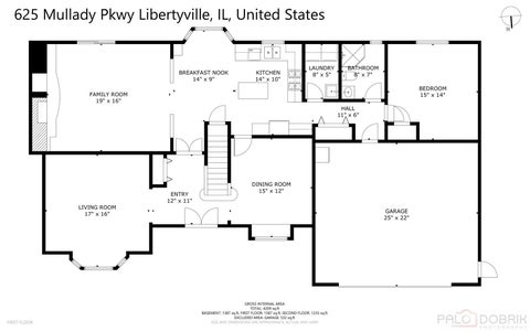 Tiny photo for 625 Mullady Parkway, Libertyville, IL 60048 (MLS # 12751623)