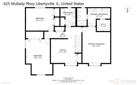 Tiny photo for 625 Mullady Parkway, Libertyville, IL 60048 (MLS # 12751623)