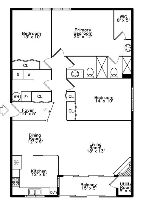 Tiny photo for 107 65th Lake Drive #202, Westmont, IL 60559 (MLS # 12507261)