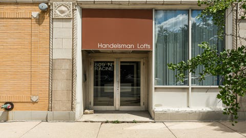 Tiny photo for 809 N Racine Avenue #204, Chicago, IL 60642 (MLS # 12679817)