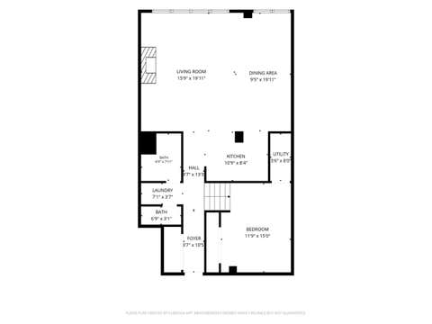 Tiny photo for 809 N Racine Avenue #204, Chicago, IL 60642 (MLS # 12679817)