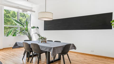 Tiny photo for 809 N Racine Avenue #204, Chicago, IL 60642 (MLS # 12679817)