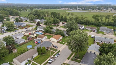 Tiny photo for 401 Kenyon Avenue, Romeoville, IL 60446 (MLS # 12687414)