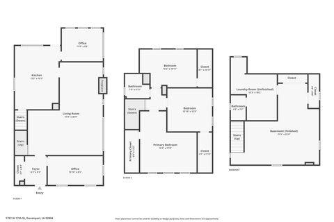 Tiny photo for 1757 W 17th Street, Davenport, IA 52804 (MLS # 100000619)