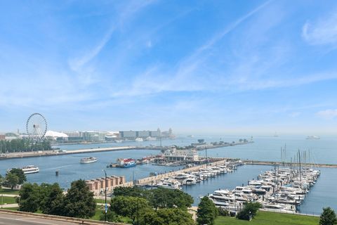 Tiny photo for 211 N Harbor Drive #2402, Chicago, IL 60601 (MLS # 12649325)