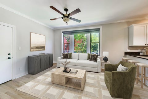 Tiny photo for 2148 N Sawyer Avenue #103, Chicago, IL 60647 (MLS # 12661941)