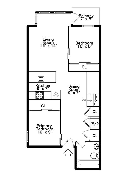 Tiny photo for 1735 W ERIE Street #3N, Chicago, IL 60622 (MLS # 12722732)