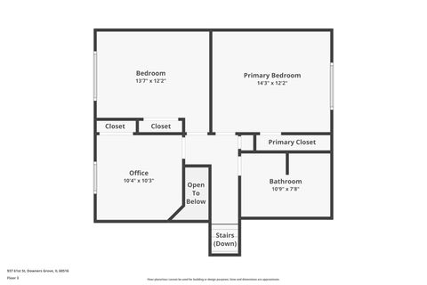 Tiny photo for Downers Grove, IL 60516 (MLS # 12534973)