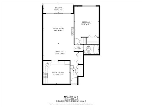 Tiny photo for 7314 Randolph Street #4E, Forest Park, IL 60130 (MLS # 12786899)