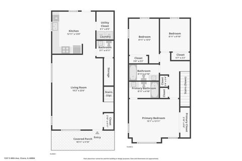 Tiny photo for 1337 S 49th Avenue, Cicero, IL 60804 (MLS # 12597430)