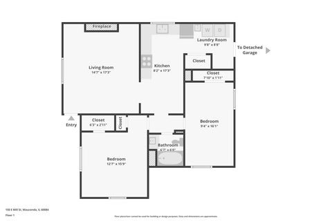 Tiny photo for 150 E Mill Street, Wauconda, IL 60084 (MLS # 12635361)